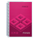 Зошит на пружині PRIME А5, 96 л., клітинка, карт.обкладинка, синій