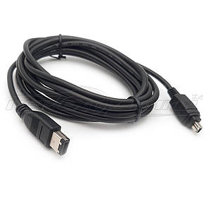 Кабель FireWire (IEEE 1394) 6p/4p, 3.0 м, фото 3