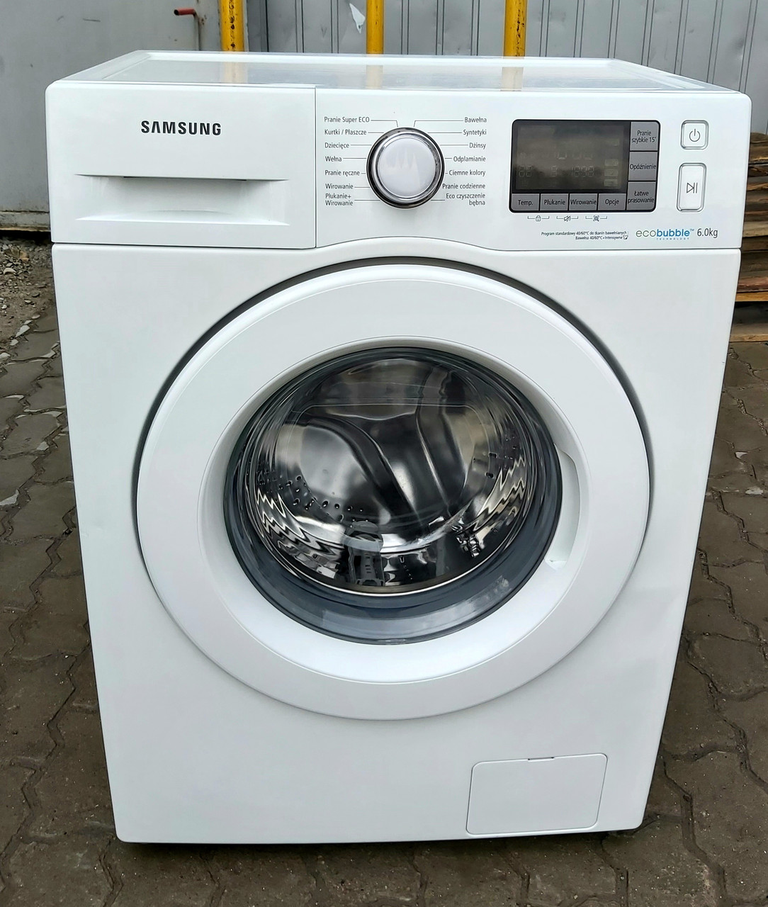 Пральна машина 40 см Самсунг Samsung WF60F4E3W2W 6 кг А++