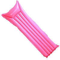 Надувний одномісний матрац пляжний (Рожевий)