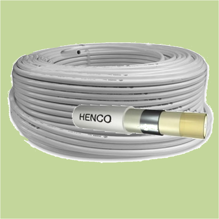 Труба металопластикова 16х2 HENCO безшовна 50м., фото 1