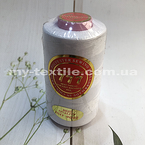 Швейна Нитка 40/2 (5000 ярдів/бобіна) 777 Білий