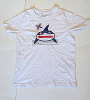 Модная детская футболка Кит 110-116 для мальчика Lupilu