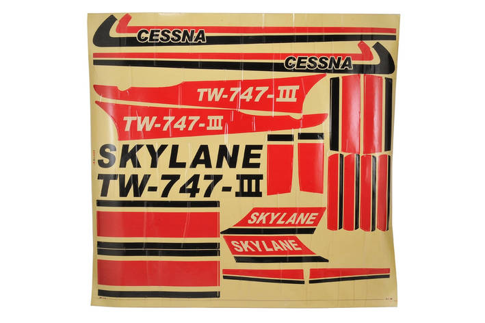 Комплект наклейок літака VolantexRC Cessna 182 Skylane 1560 мм (V-7473-Dec), фото 1