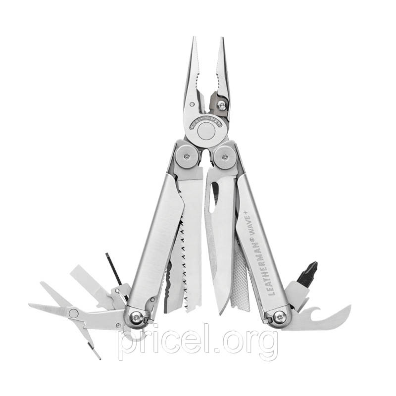 Мультиінструмент LEATHERMAN WAVE PLUS синтетичний чохол, картонна коробка (832524)