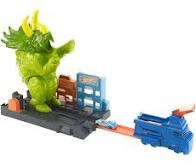 Хот Вілс Сіті Розгніваний трицератопс Hot Wheels City Triceraptos GBF97 Оригінал