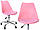Комп'ютерне крісло. Крісло офісне.М'яке сидіння,колір рожевий.., фото 2