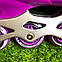 Дитячі ролики розсувні Profi Roller для дітей дівчинки роликові ковзани ролики розмір 30 31 32 33 фіолетові, фото 4