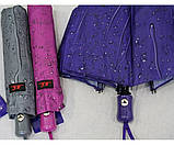 Жіноча парасолька напівавтомат антивітер 10 спиць карбон жіночі парасольки краплі, фото 7