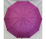 Жіноча парасолька напівавтомат антивітер 10 спиць карбон жіночі парасольки краплі, фото 8