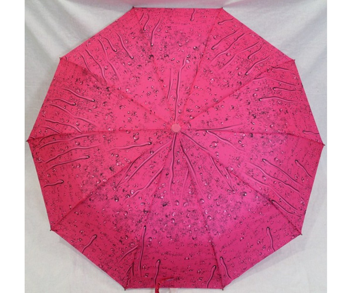 Жіноча парасолька напівавтомат антивітер 10 спиць карбон жіночі парасольки краплі