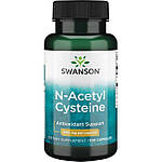 Цистеїн, N-Acetyl Cysteine, Swanson, 600 мг, 100 капсул