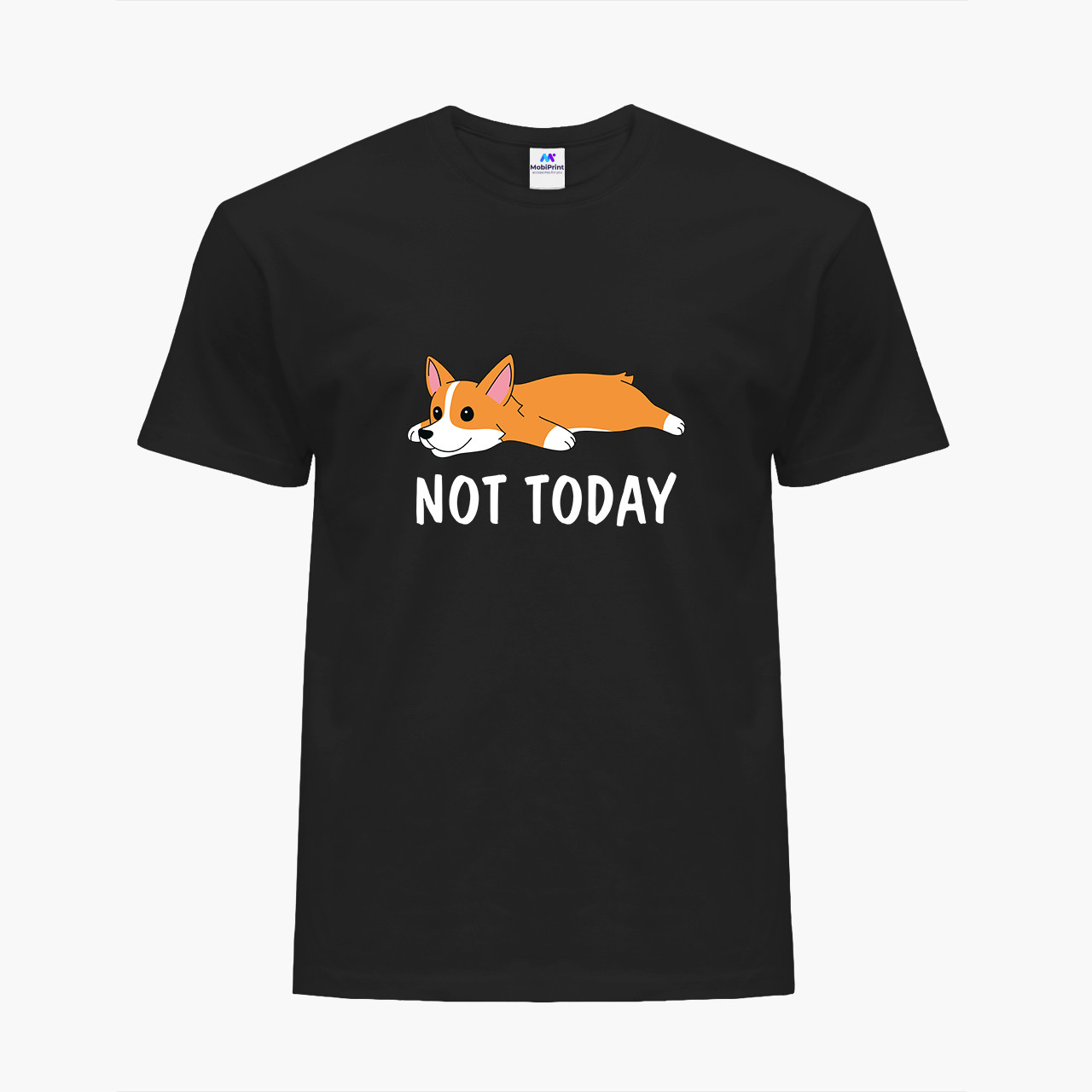 Футболка жіноча з принтом Не сьогодні (Not Today), футболка для жінок про Прикольні написи, фото 1