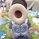 Подушка - рюкзак для захисту голови і спини малюка "Янголятко", фото 3