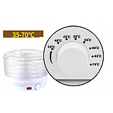 Сушарка для фруктів та овочів 16 л дегідратор Rainberg RB-912, фото 2