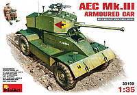 Британский бронеавтомобиль AEC Mk. III. 1/35 MINIART 35159
