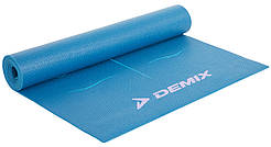 Килимок для йоги Demix, (175 x 61 x 0.4 см), Синій