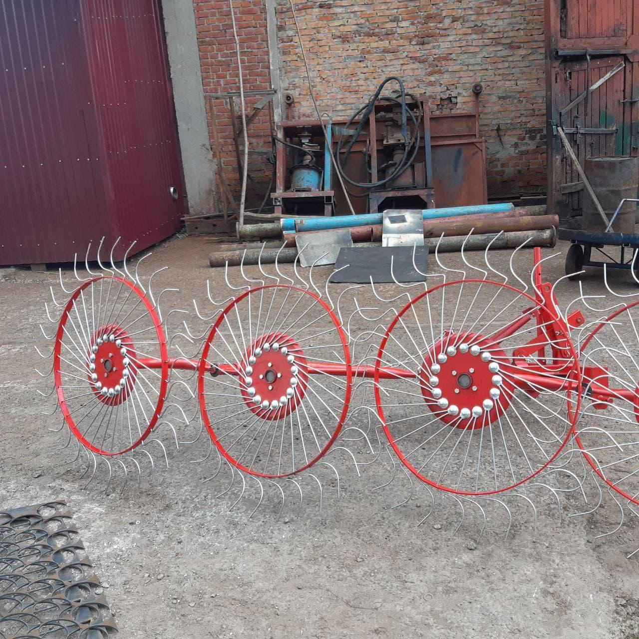 Граблі сонечко 4 колеса Wirax (2.0), фото 1