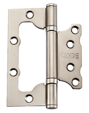 Петля метелик універсальна неврезная Linde HB-100 SN матовий нікель (Китай)