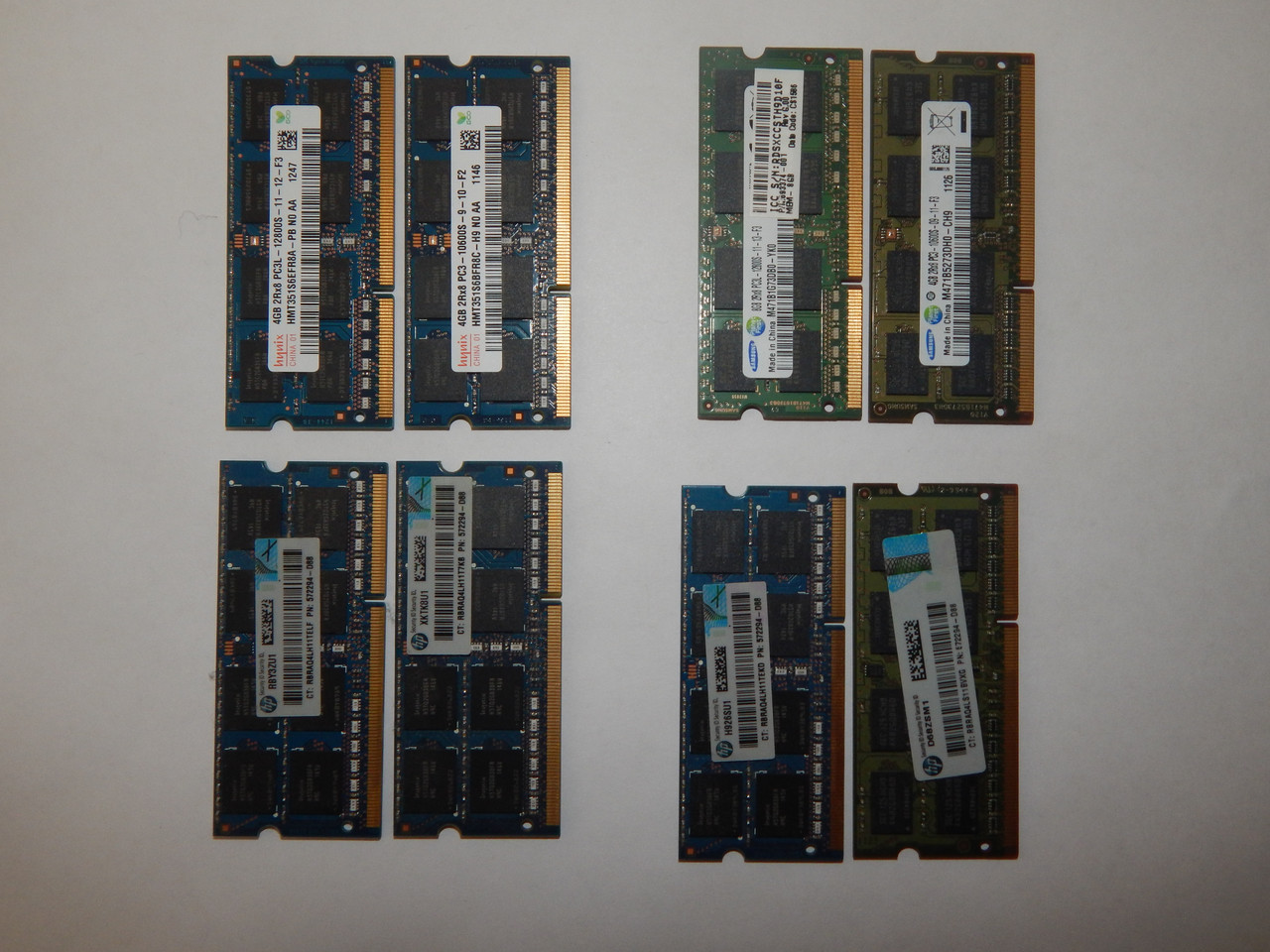 Оперативна пам'ять DDR3 4GB DDR3 12800 для ноутбука.