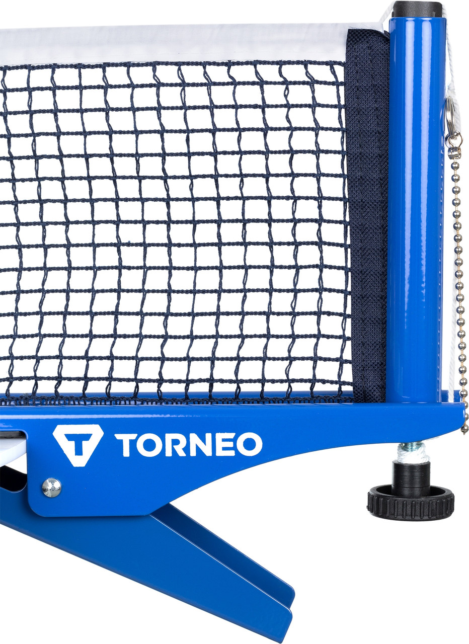 Сітка для настільного тенісу з кріпленням Torneo, Синій