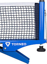 Сітка для настільного тенісу з кріпленням Torneo, Синій