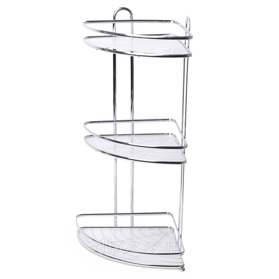 Полиця для ванної Besser кутова 58х25х25см KM-0436D, фото 1