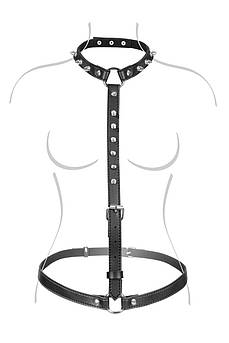 Портупея на тіло Fetish Tentation Sexy Adjustable Harness gigante.com.ua