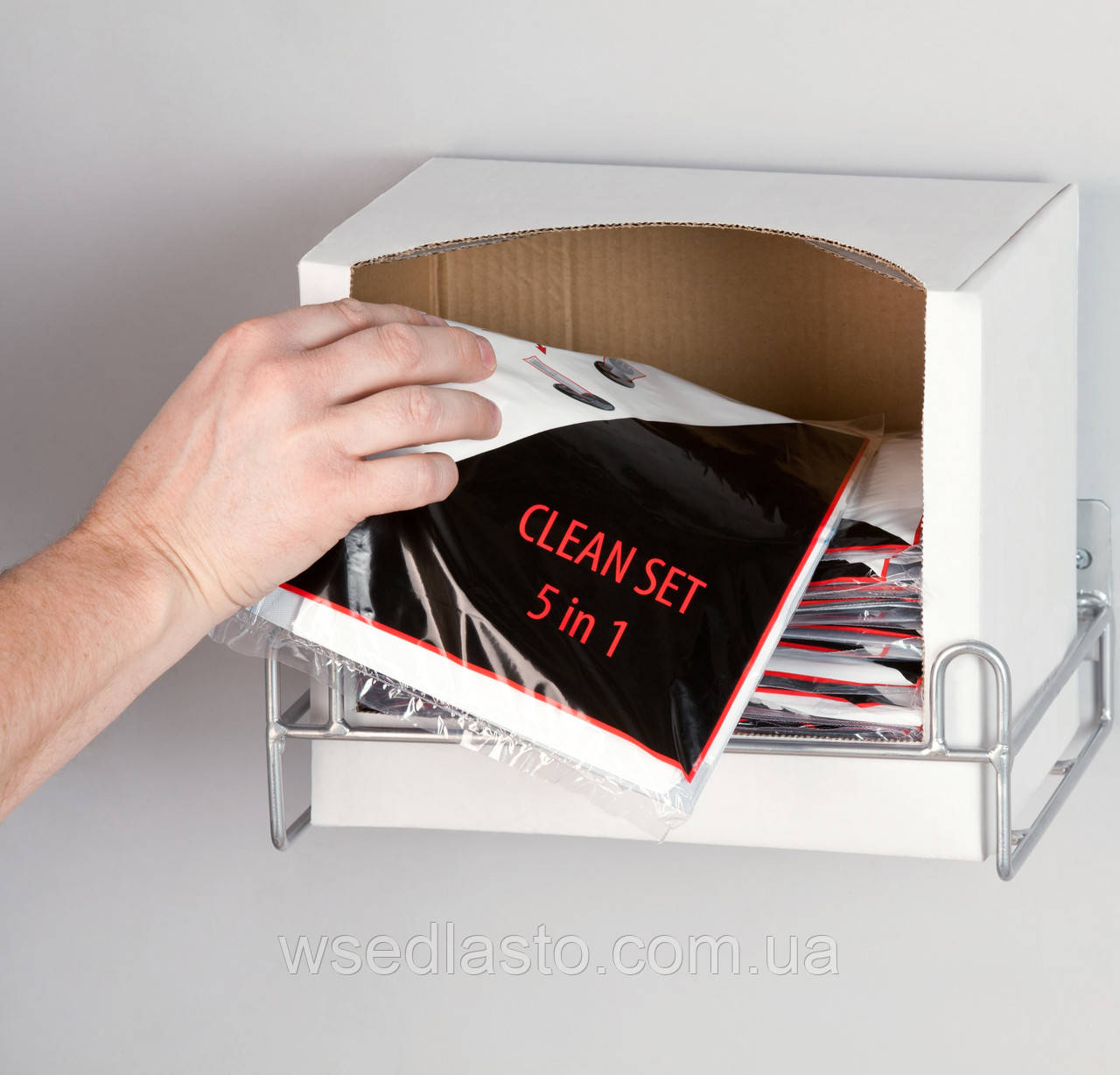 Настінний тримач SERWO для чистих наборів, фото 1