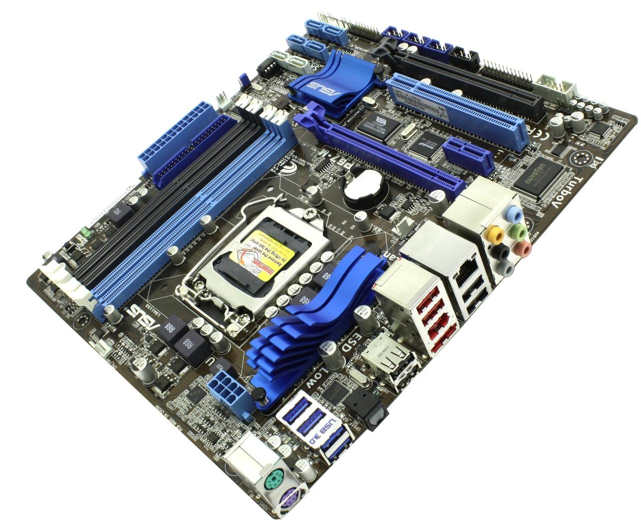 Материнська плата ASUS P8P67-M (s1155, Intel P67, PCI-Ex16) + планка