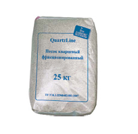 Фильтрационный песок QuartzLine, фракция 2,0-4,0 мм, 25 кг 5012040
