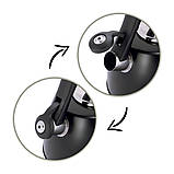 Чайник з нержавіючої сталі Kamille KM-1077A 3л Чайники зі свистком і термометром Чайник для газової плити, фото 2