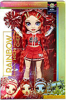 УЦЕНКА! Кукла Рейнбоу Хай Руби Андерсон Чирлидер - Rainbow High Cheer Ruby Anderson 572039 28 см MGA Оригинал