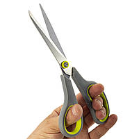 Ножиці Kamille універсальні 2пр. з нержавіючої сталі з пластиковими ручками (14см; 21.5 см) KM-5180