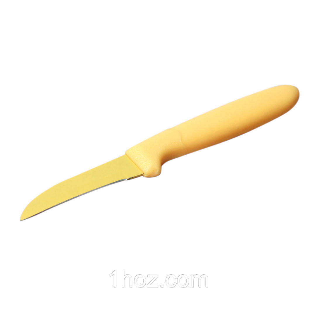 Нож кухонный Kamille Желтый для чистки овощей с покрытием "non-stick" KM-5321 - фото 4 - id-p1231782812