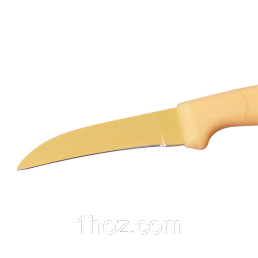 Нож кухонный Kamille Желтый для чистки овощей с покрытием "non-stick" KM-5321 - фото 5 - id-p1231782812