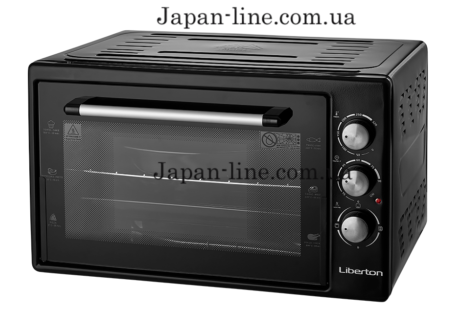 Електродуховка Liberton LEO-421 Black 42 л. 1500 Вт.