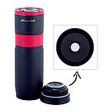 Термокружка Kamille Червоний 900мл з нержавіючої сталі з TPR-вставкою KM-2068, фото 10