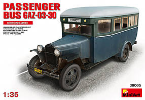 Пасажирський автобус ГАЗ-03-30. 1/35 MINIART 38005