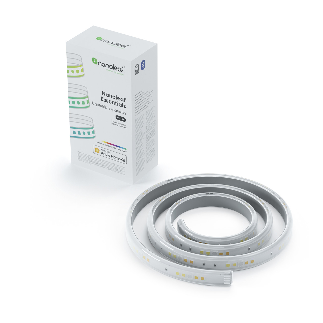 Додаткова світлодіодна стрічка Nanoleaf Essentials Lightstrip Expansion Apple Homekit - 1 метр