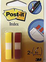 3M Post-it Index клейкие узкие флажки-закладки