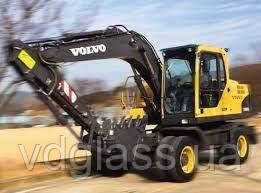 Лобове,вітрове скло на екскаватор Volvo EW145B Prime,триплекс