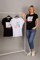 Итальянские футболки женские Monte Cervino (5062) 6.95Є, лот 6 шт 3