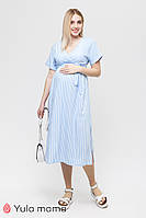 Літня сукня в смужку для вагітних та годування Gretta DR-21.162 нова колекція Юла мама