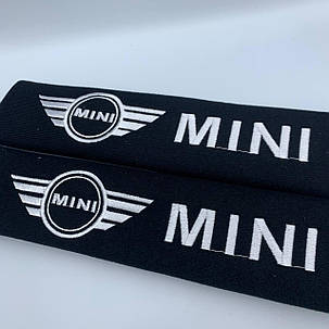 М'які накладки на ремені безпеки чохол MINI (Міні), фото 2