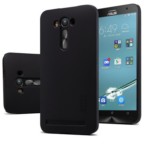 Чохол накладка для Asus ZenFone 2 Laser ZE550KL, ZE551KL - Nillkin Frosted Shield Чорний