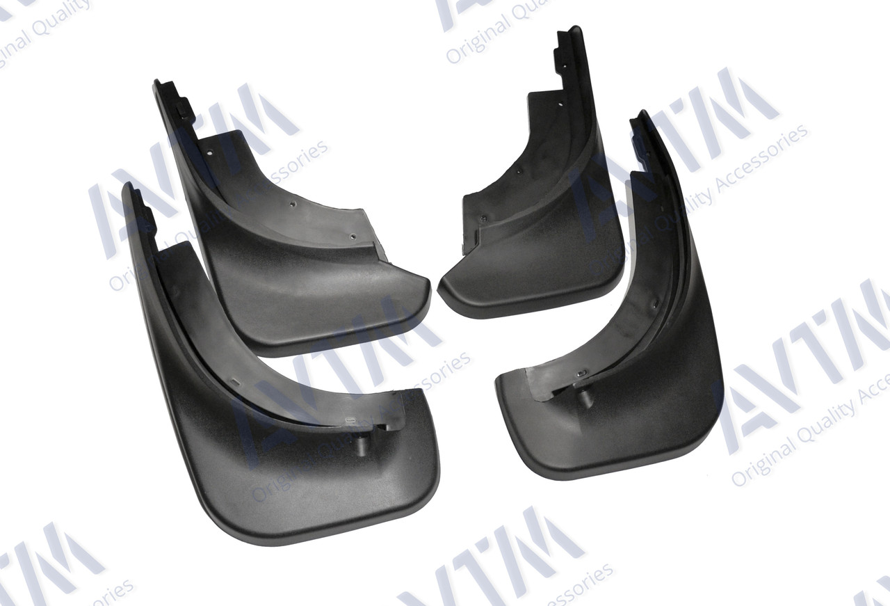 Брызговики полный комплект для Volkswagen Touareg 2003 -2009 (полный кт 4-шт), кт., фото 1