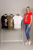 Женская футболка опт украина Monte Cervino (7135) 6.95Є, лот 6 шт 5