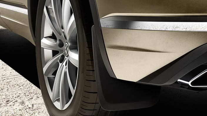 Бризковики задні для Volkswagen Touareg 2018 - оригінальні 2шт 760075101