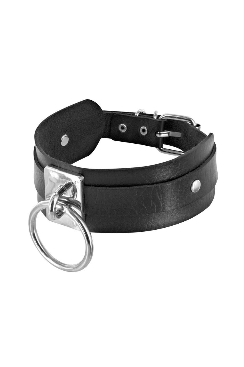Нашийник c кільцем Fetish Tentation Choker Ring Bomba💣, фото 1
